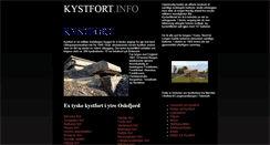 Desktop Screenshot of kystfort.info
